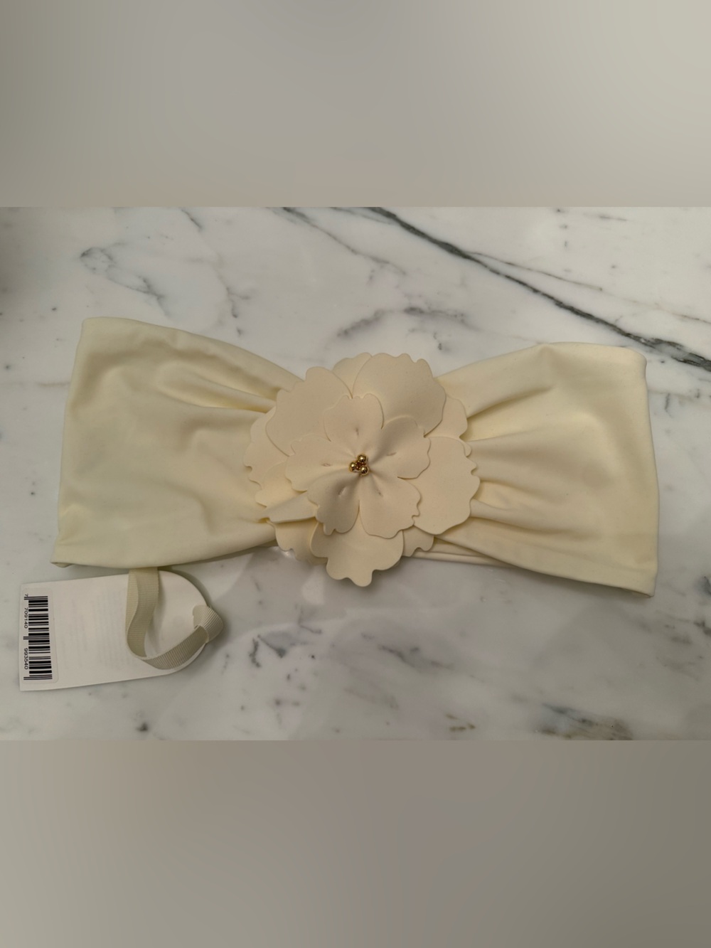 Bahia Maria Maia top in cream size large